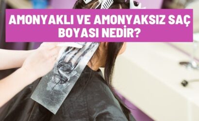 Amonyaksız saç boyası nedir