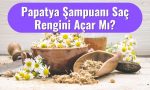 Papatya Şampuanı Saç Rengini Açar Mı?